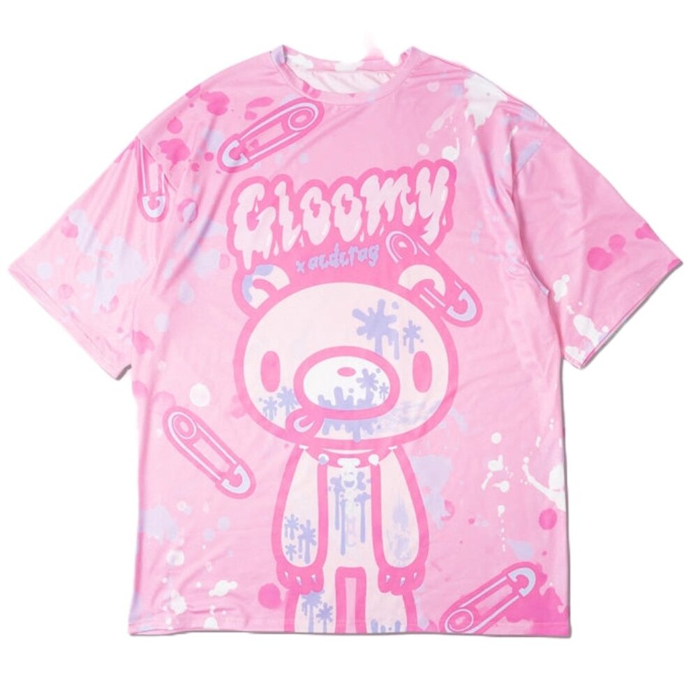 NEW AXDX RAG X Gloomy Bear Pastel Gloomy Oversized Tee